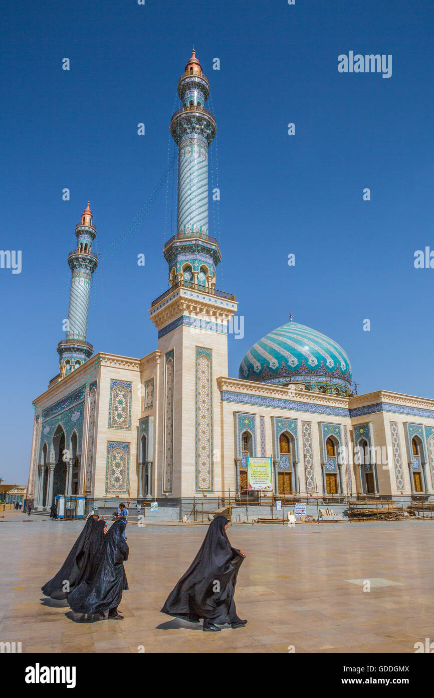 Iran,Qom City,Imam Hassan Mosque Stock Photo