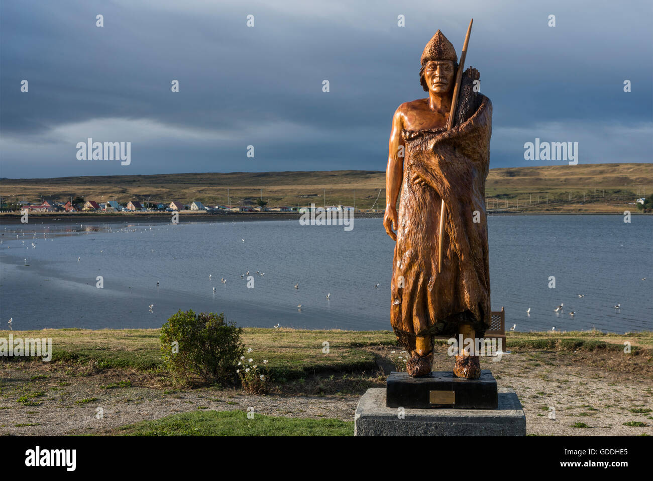 South America,Patagonia,Chile,Magallanes y la Antarctica,Tierra del Fuego,Porvenir Stock Photo