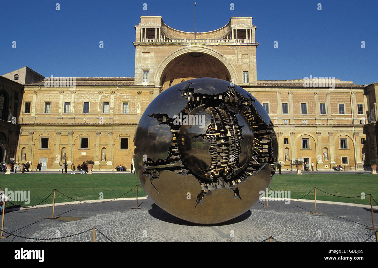Bowl at Museums of Vatican in Rome Stock Photo