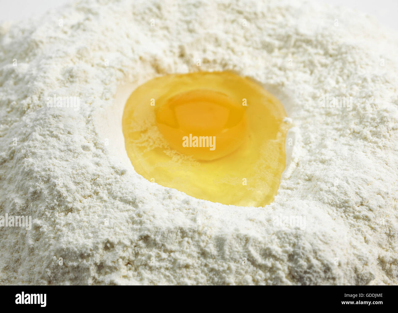Wheat Flour and Egg, Ingredients for Cake's Recipe Stock Photo Alamy