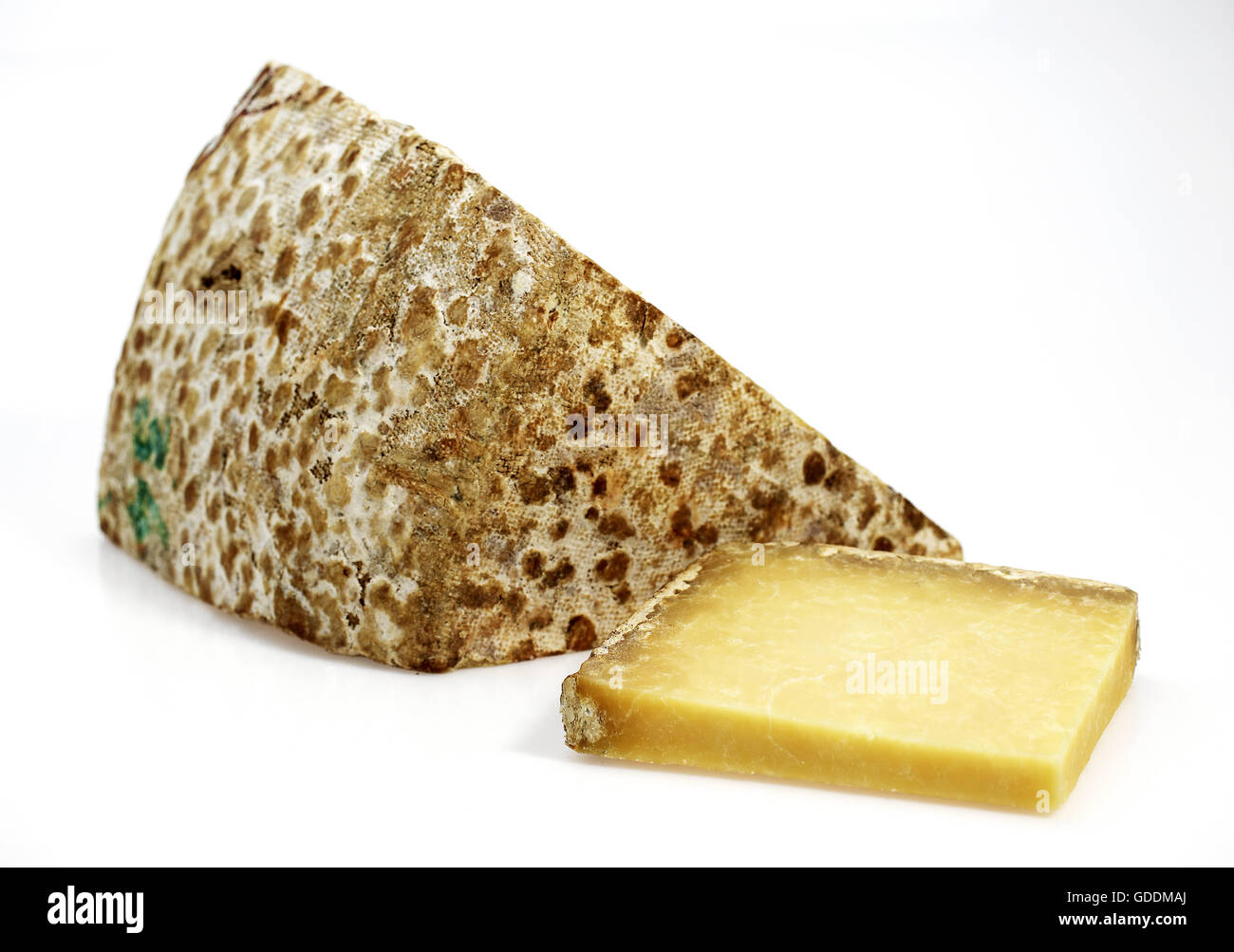 Cantal, French Cheese made from Cow's Milk Stock Photo - Alamy
