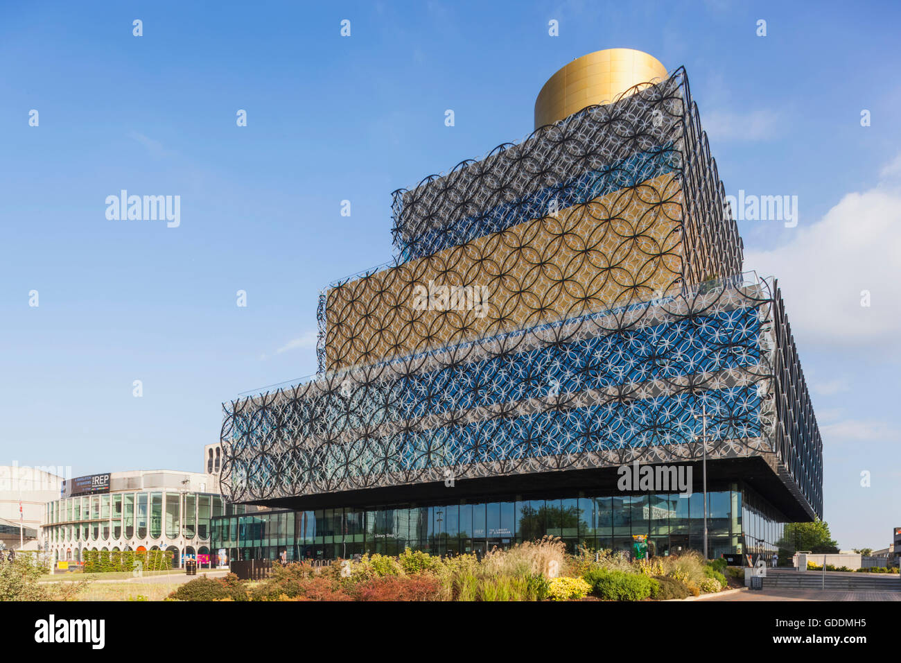 England,West Midlands,Birmingham,The Library of Birmingham Stock Photo ...