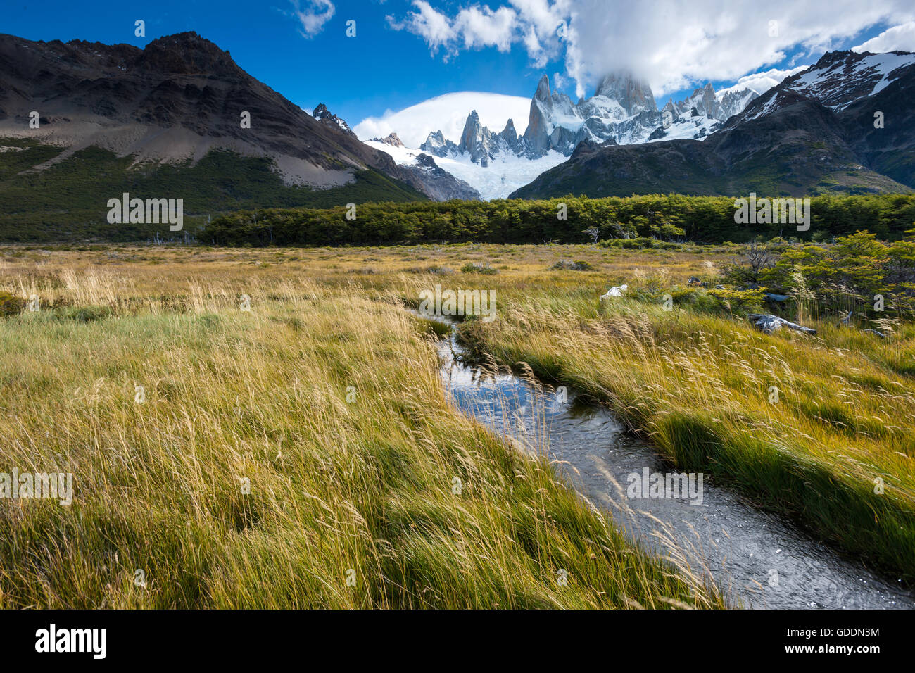 Cerro Fitz Roy,Argentina,Patagonia Stock Photo