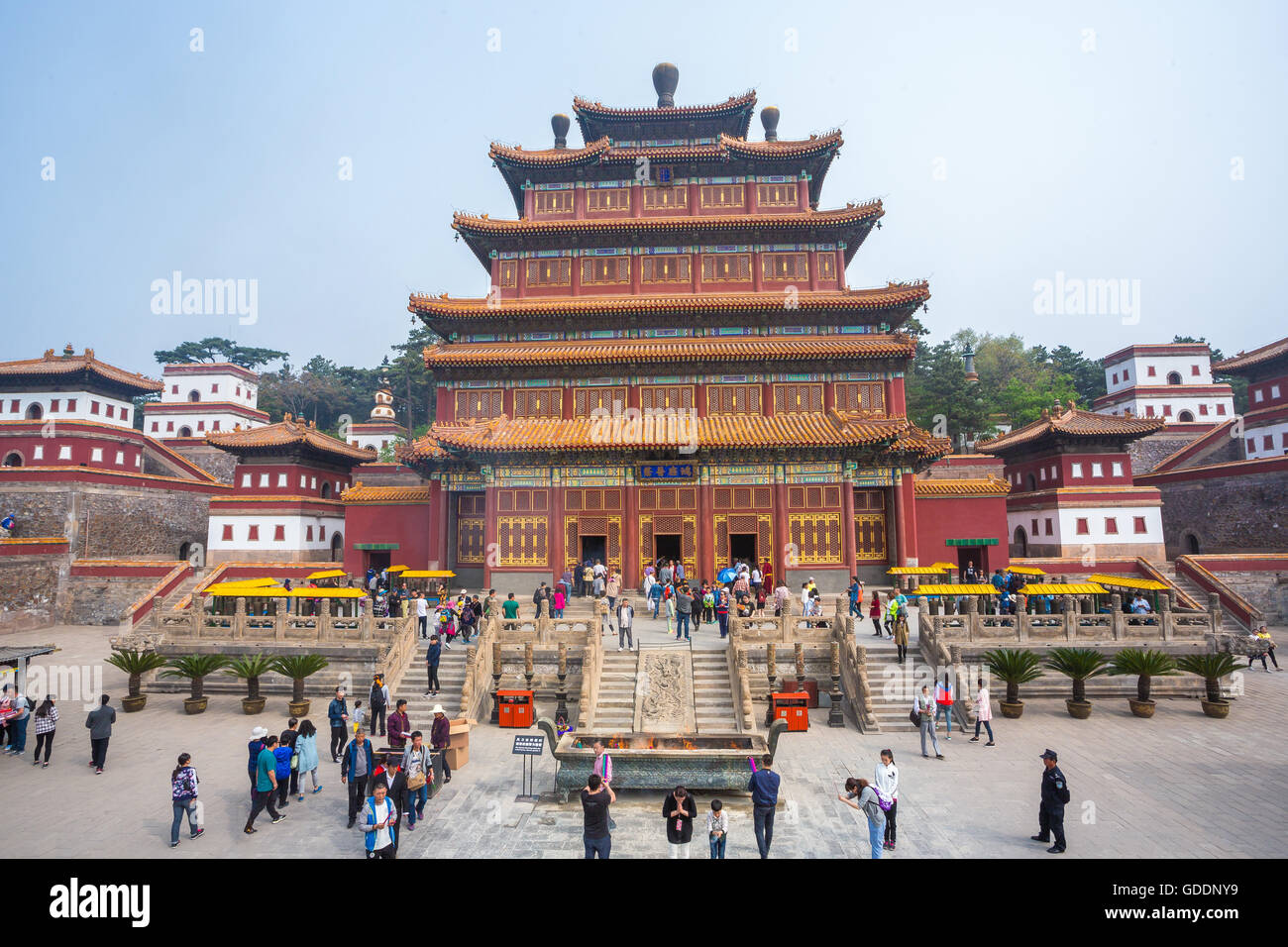 China,Chengde City,Punning Temple Stock Photo