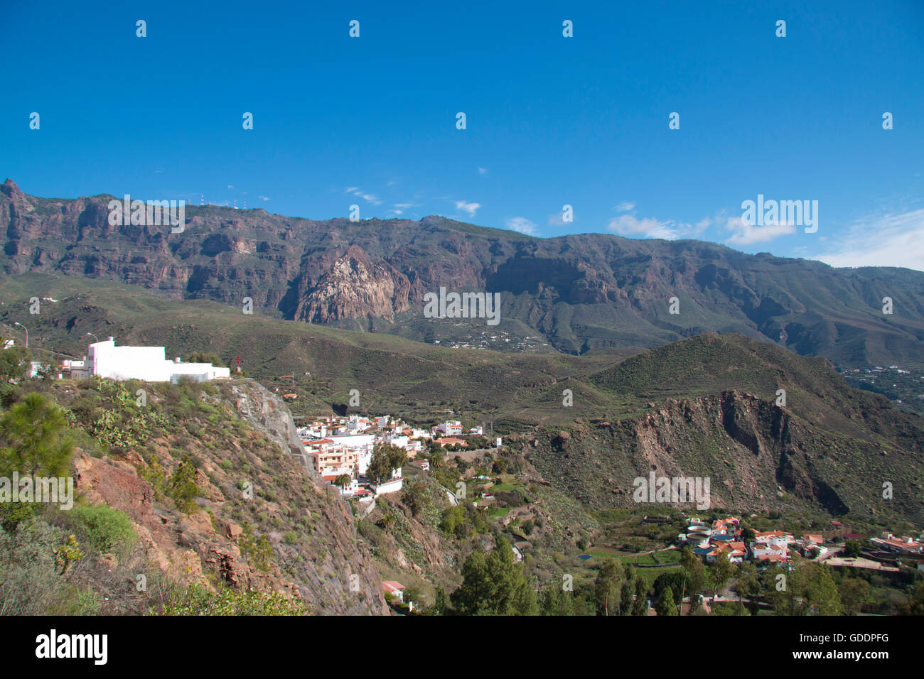 Gran Canaria,Canary islands,Spain,Europe,Fataga, Stock Photo