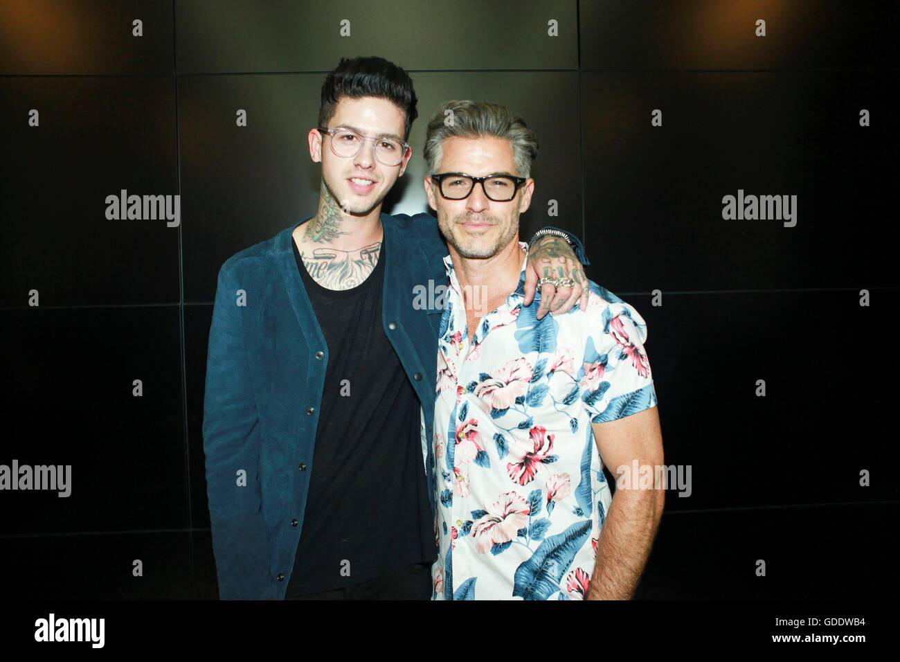 New York, NY, USA. 14th July, 2016. Travis Mills, Eric Rutherford in ...
