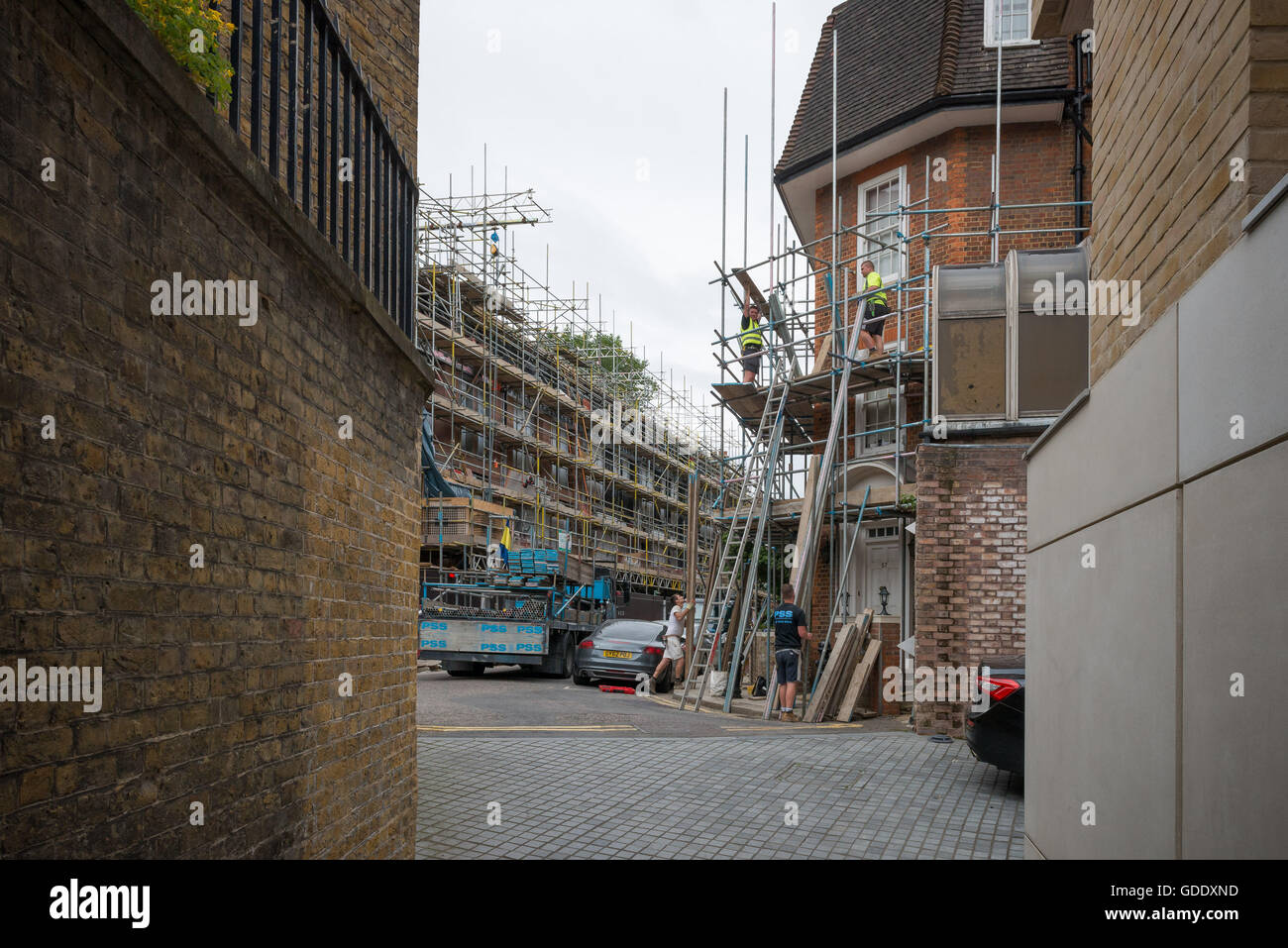 Basement London Construction High Resolution Stock Photography and ...