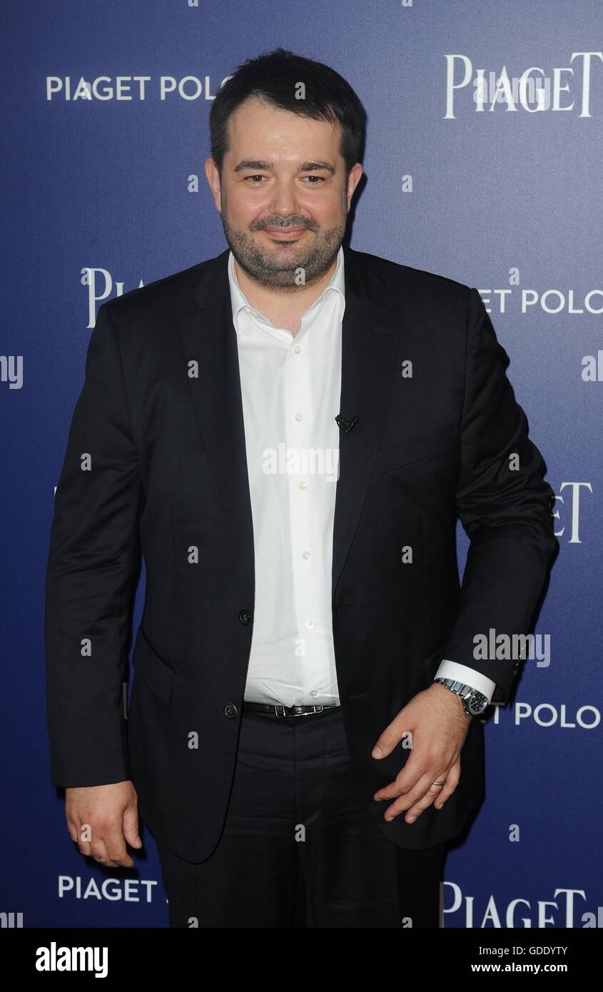 Brooklyn, NY, USA. 15th July, 2016. Jean Francois Piege at arrivals for Piaget Launch Party for The Maison Timepiece, The Duggal Greenhouse, Brooklyn, NY July 15, 2016. Credit: Kristin Callahan/Everett Collection/Alamy Live News Stock Photo