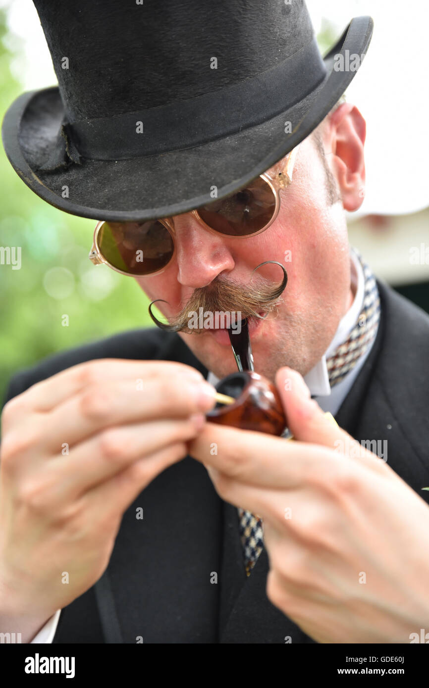 Bedford Square, London, UK. 16th July 2016. The Chap Olympiad takes