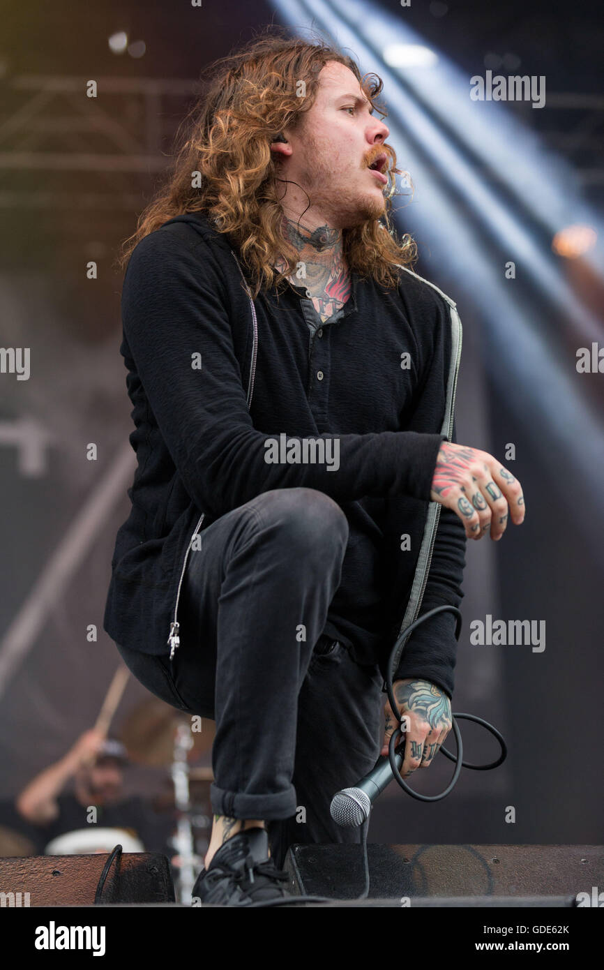 Chicago, Illinois, USA. 15th July, 2016. MIKE HRANICA of The Devil ...