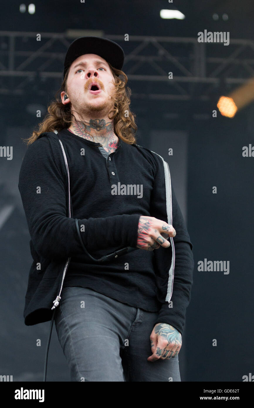 Chicago, Illinois, USA. 15th July, 2016. MIKE HRANICA of The Devil ...