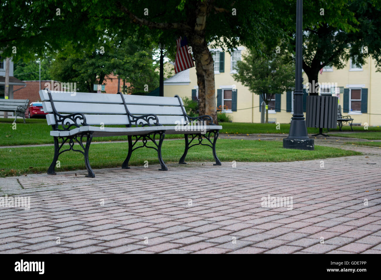 New Oxford Pennsylvania Square Stock Photo Alamy