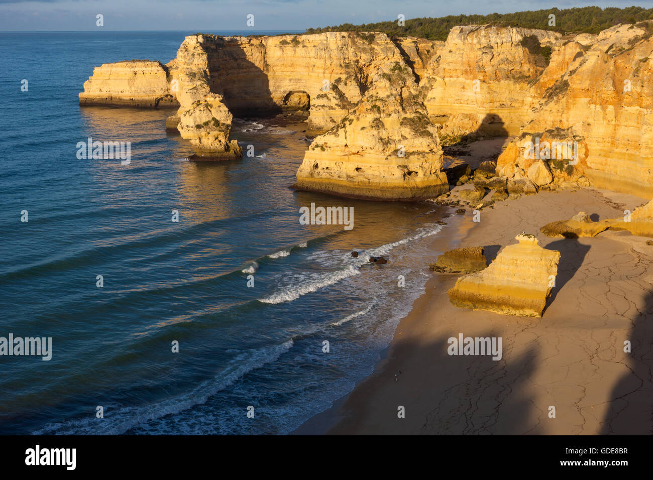 Praia da Marinha,Portugal,Algarve Stock Photo