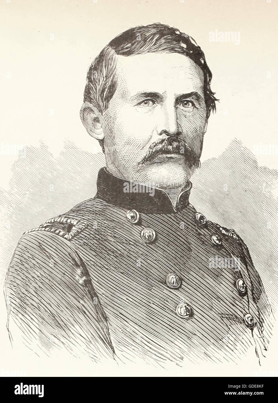 General John Buford, USA Civil War Stock Photo