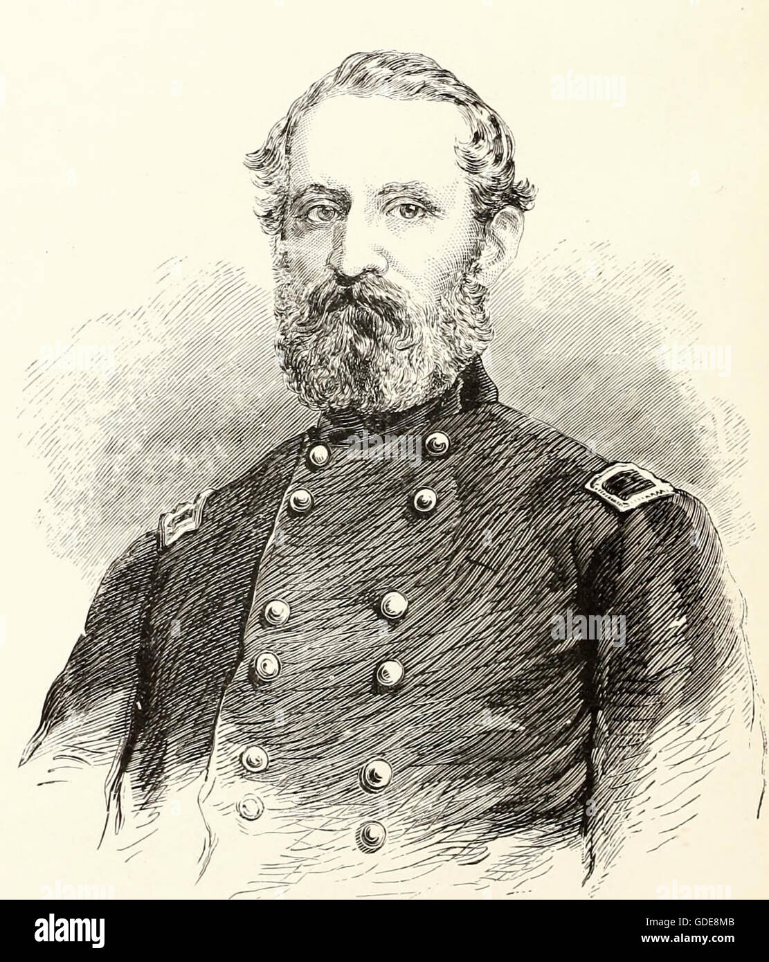 General John G Foster,  USA Civil War Stock Photo