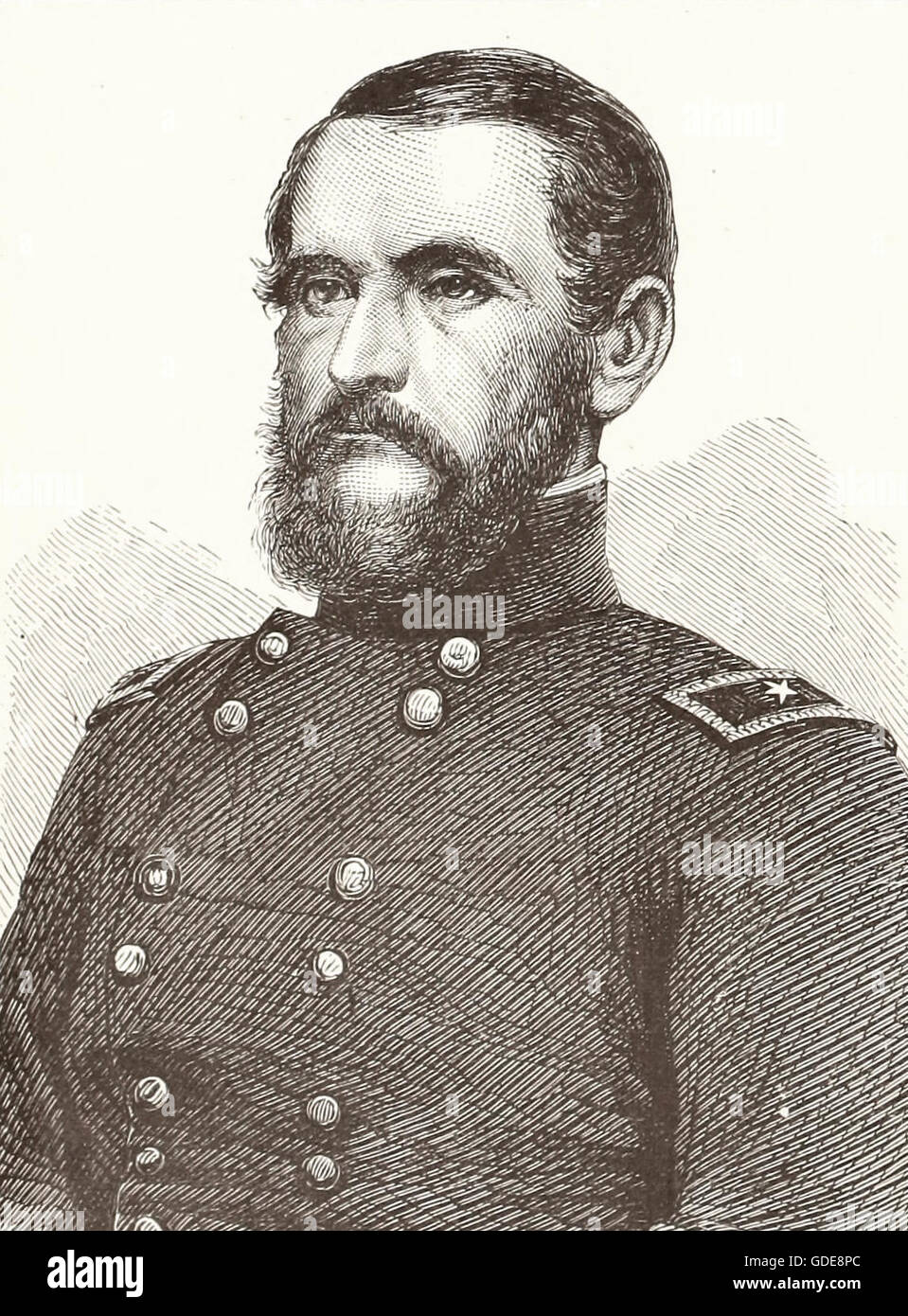 General John James Peck, USA Civil War Stock Photo
