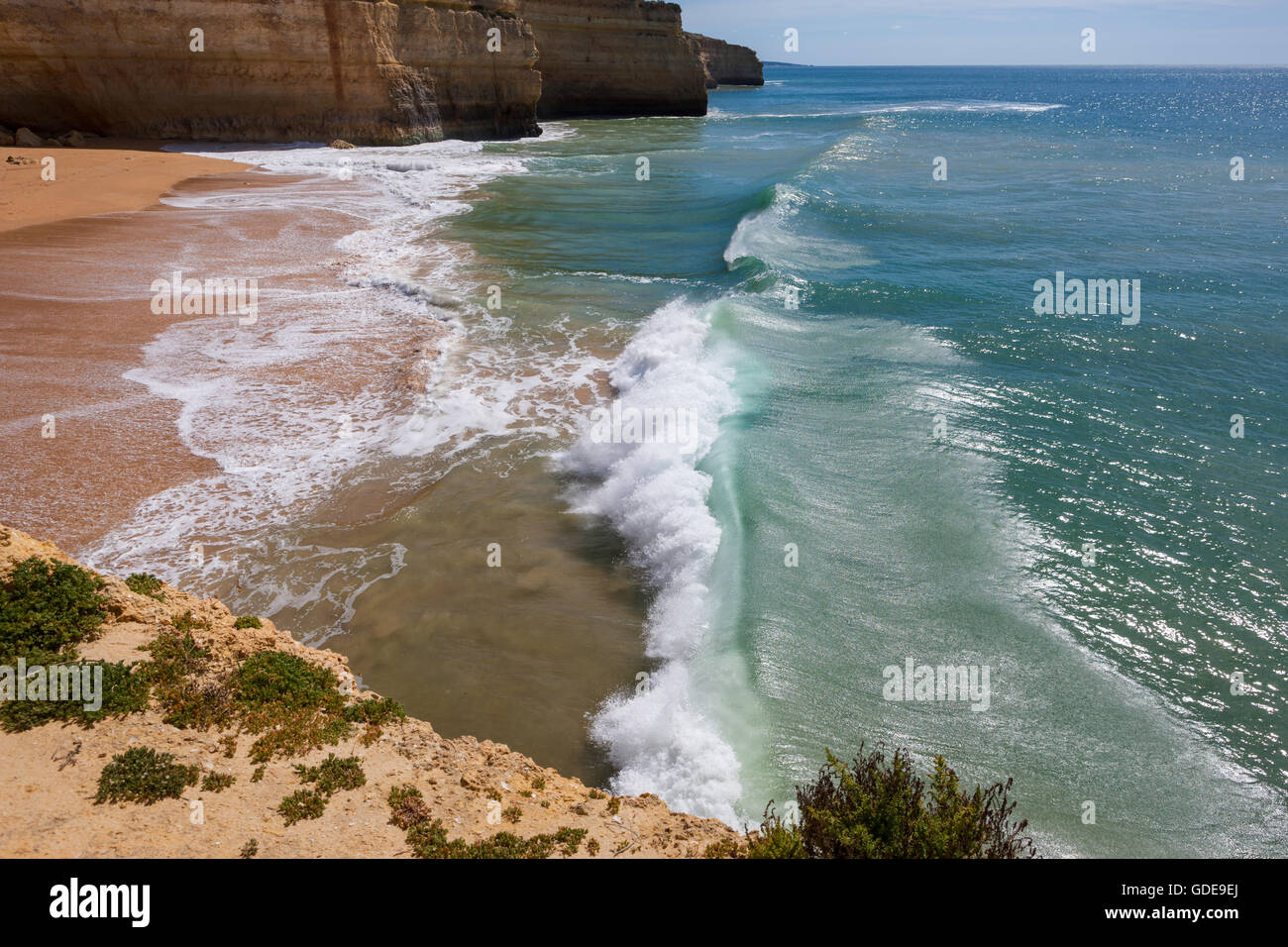 Praia da Benagil,Portugal,Algarve Stock Photo