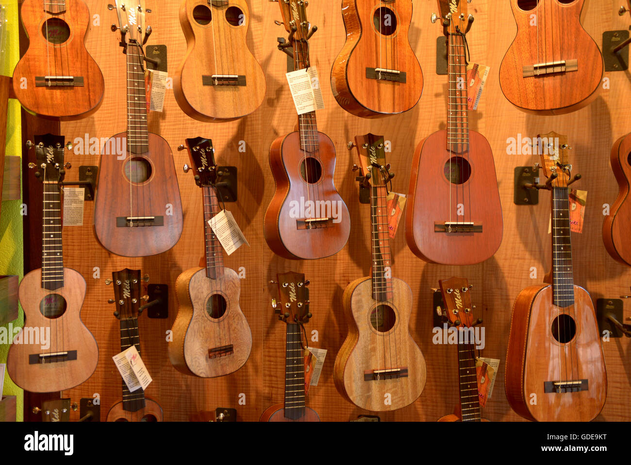 Ukulele shop hi-res stock photography and images - Alamy