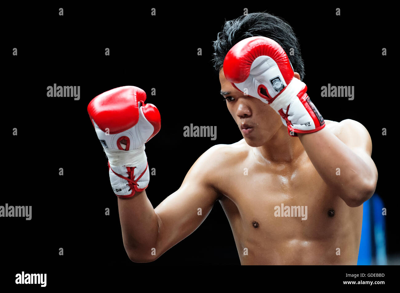Thai boxing, Bangkok, Thailand Stock Photo Alamy