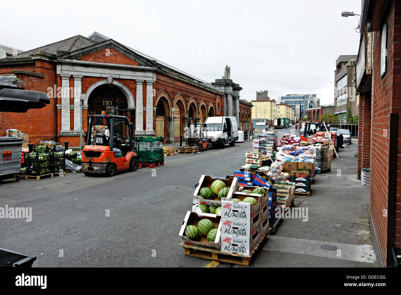 Old fruit market, Dublin, Republic of Ireland, Europe Stock Photo Alamy