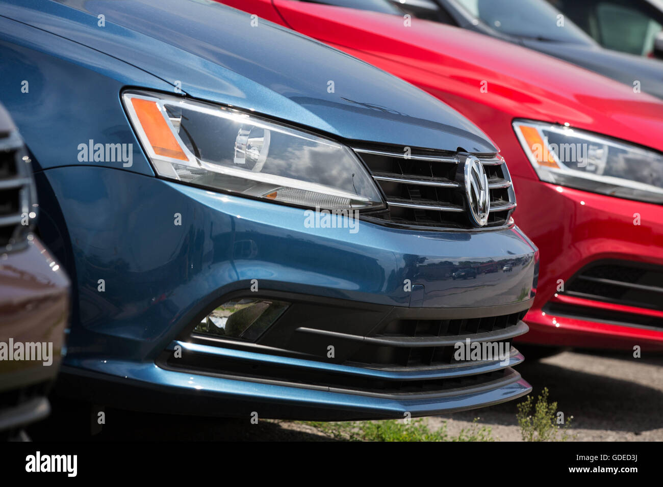 Volkswagen dealership in Belleville, Ont., on July 14, 2016 Stock Photo