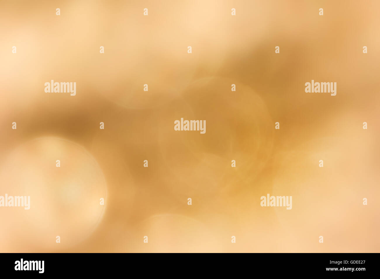 Big Soft Bokeh Orange And Cream Pastel Plain Background Stock Photo Alamy