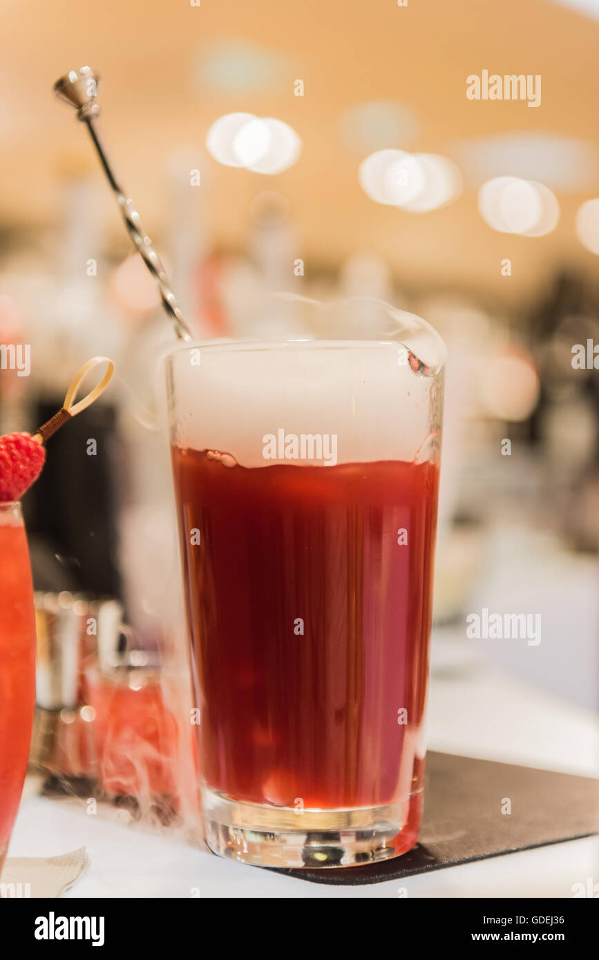 Fruit juice cocktail Stock Photo Alamy