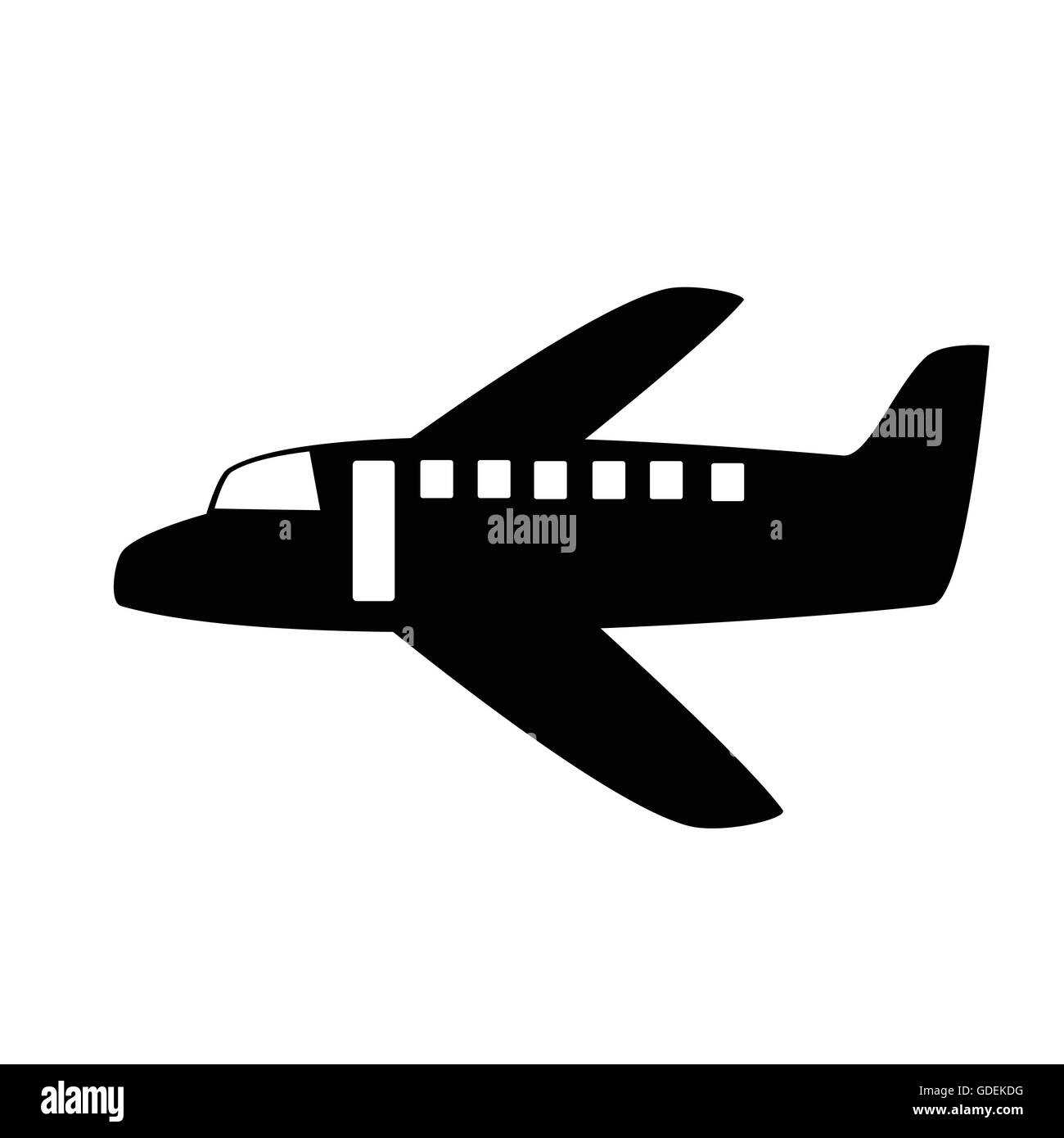 airplane vector illustration Stock Vector
