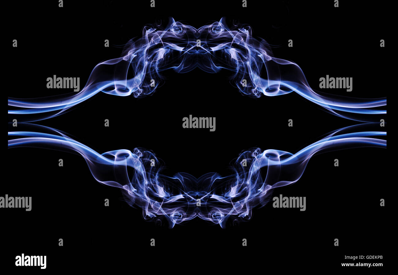 Abstract frame with space for text made of smoke Stock Photo - Alamy
