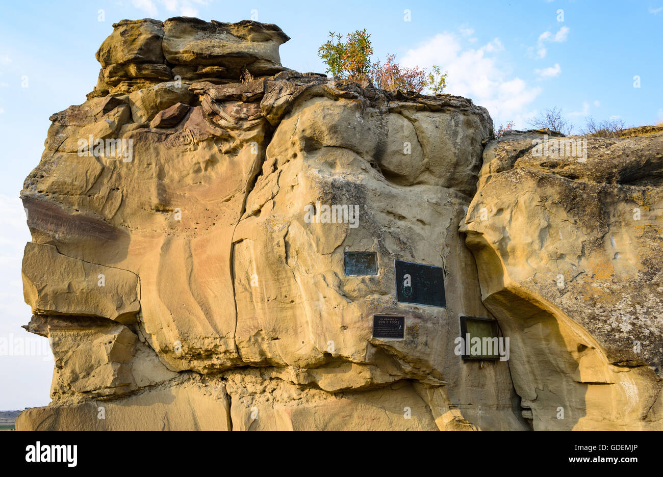 Pompeys Pillar National Monument Stock Photo Alamy