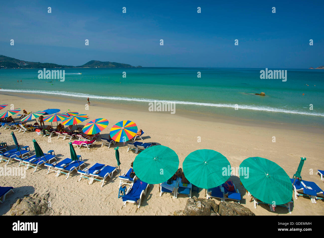 Kalim beach, Phuket Island, Thailand Stock Photo