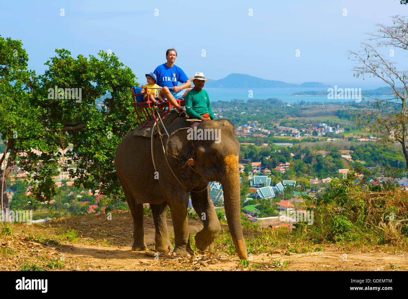 Elephant riding, Rawai, Phuket Island, Thailand Stock Photo Alamy