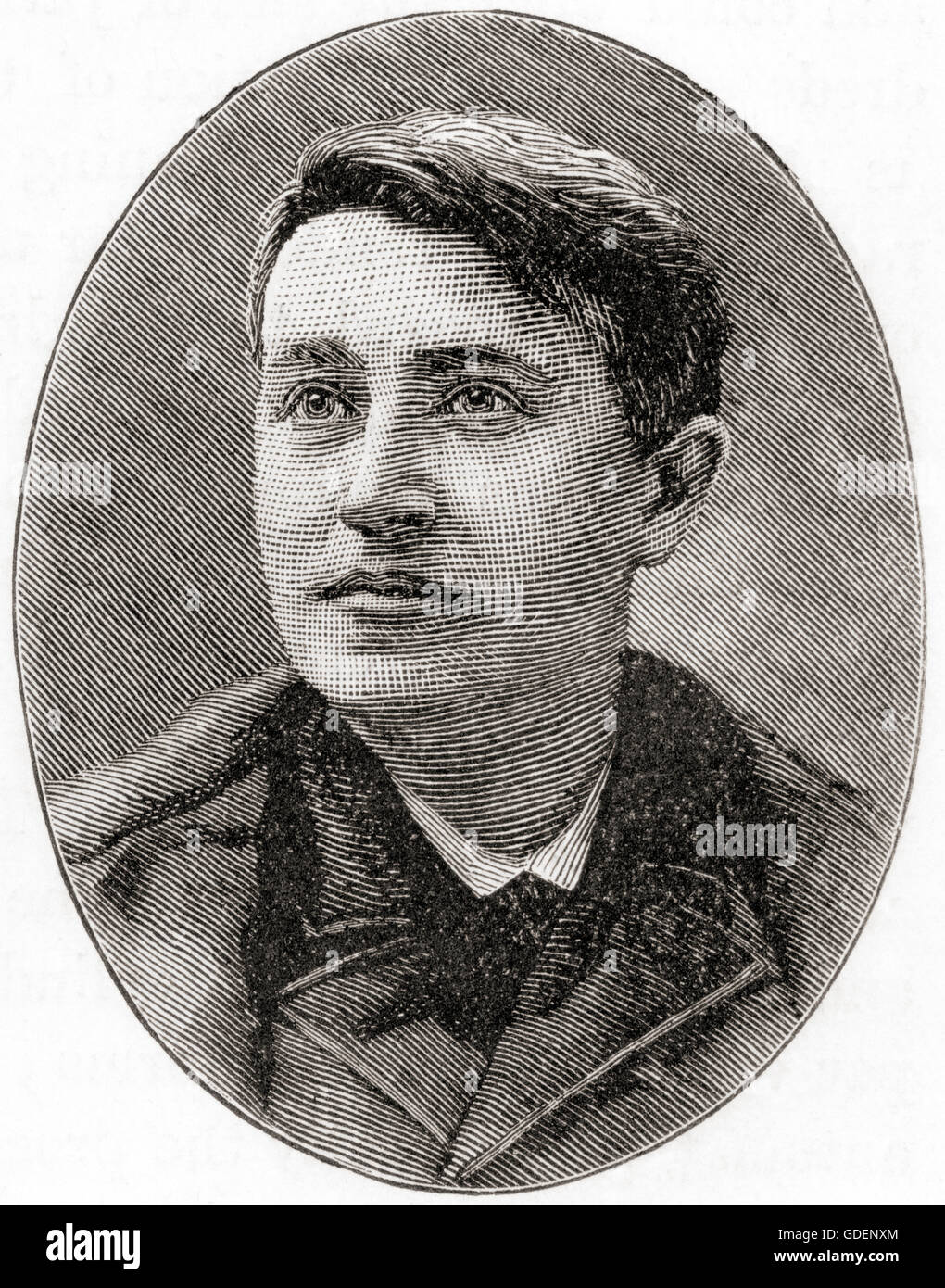 Thomas Alva Edison, 1847 – 1931.  American inventor and businessman. Stock Photo