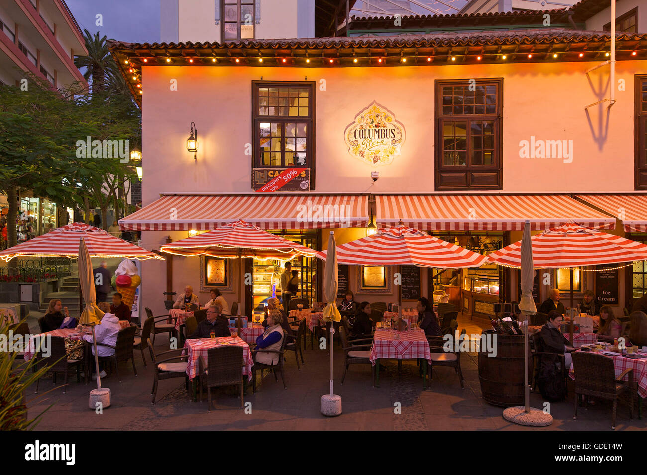 Restaurant In Puerto De High Resolution Stock Photography and Images - Alamy