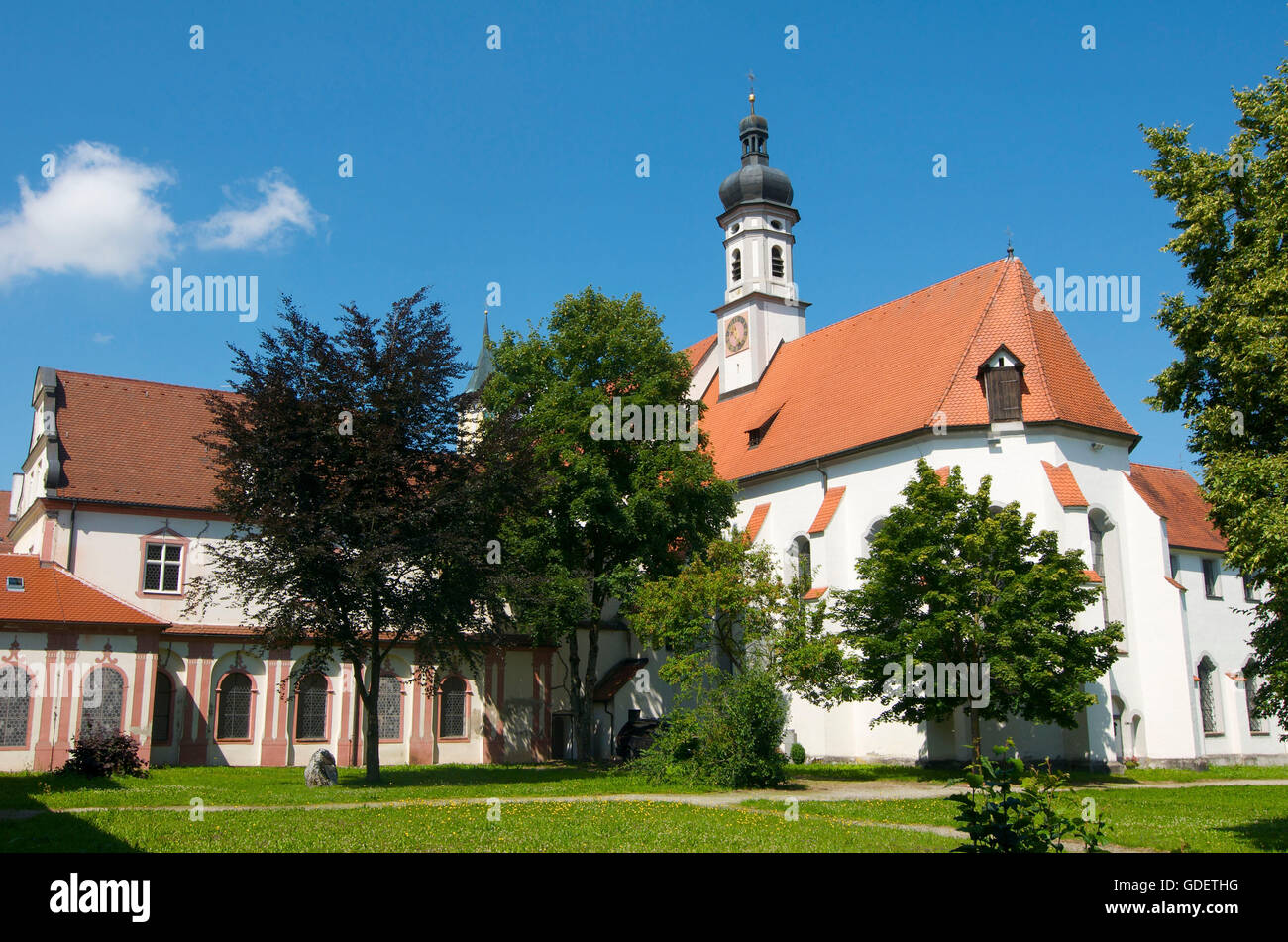 The Carthusian monastery in Buxheim, Allgaeu, Bavaria, Germany Stock Photo