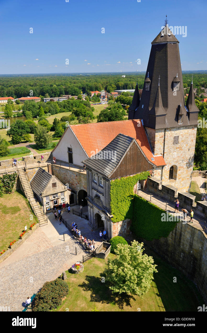 Castle Bentheim, Bad Bentheim, Lower Saxony, Germany Stock Photo Alamy