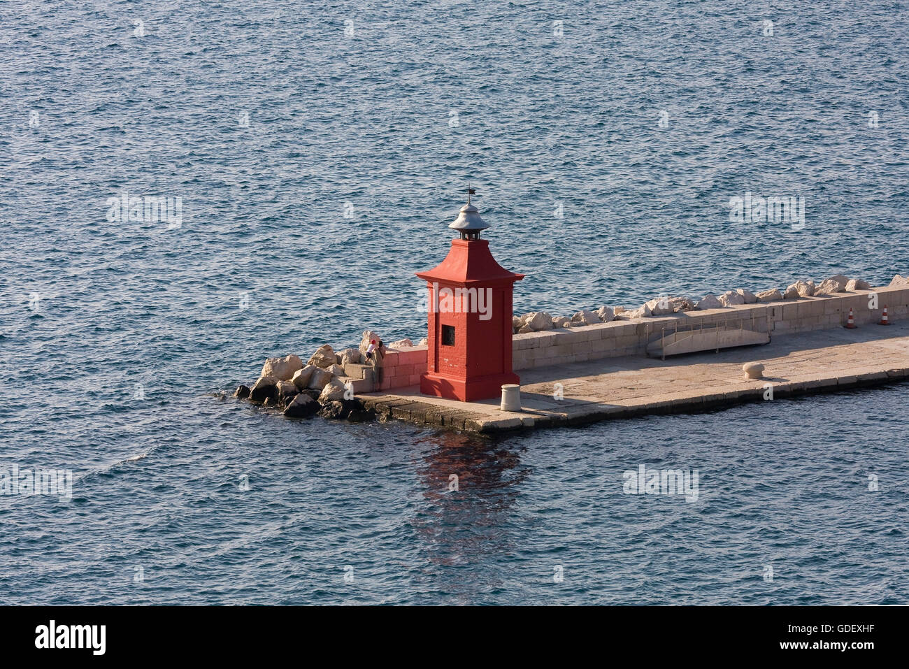 Lighthouse of Piran, istria, adriatic, slovenean, europe Stock Photo