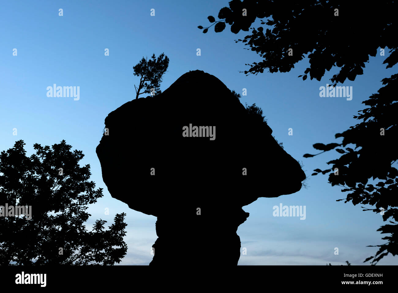 Germany Devil Rocks Devil's Rock, Germany Stock Photo - Alamy
