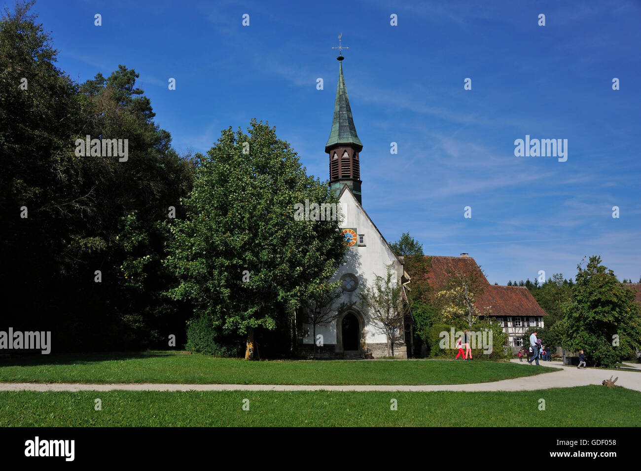 Neuhausen ob eck hires stock photography