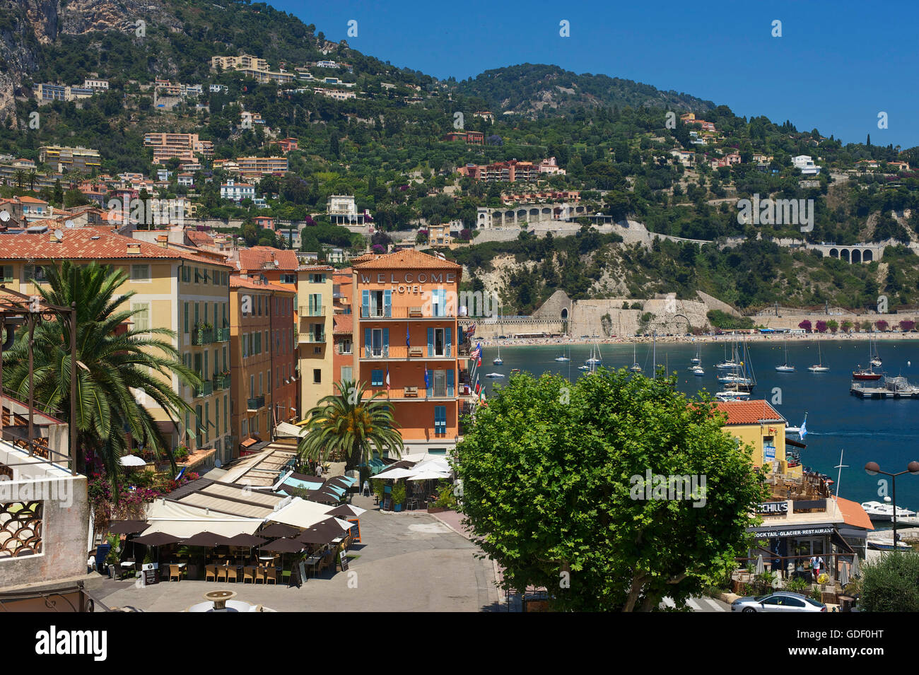Villefranche-sur-Mer, Cote d?Azur, France Stock Photo