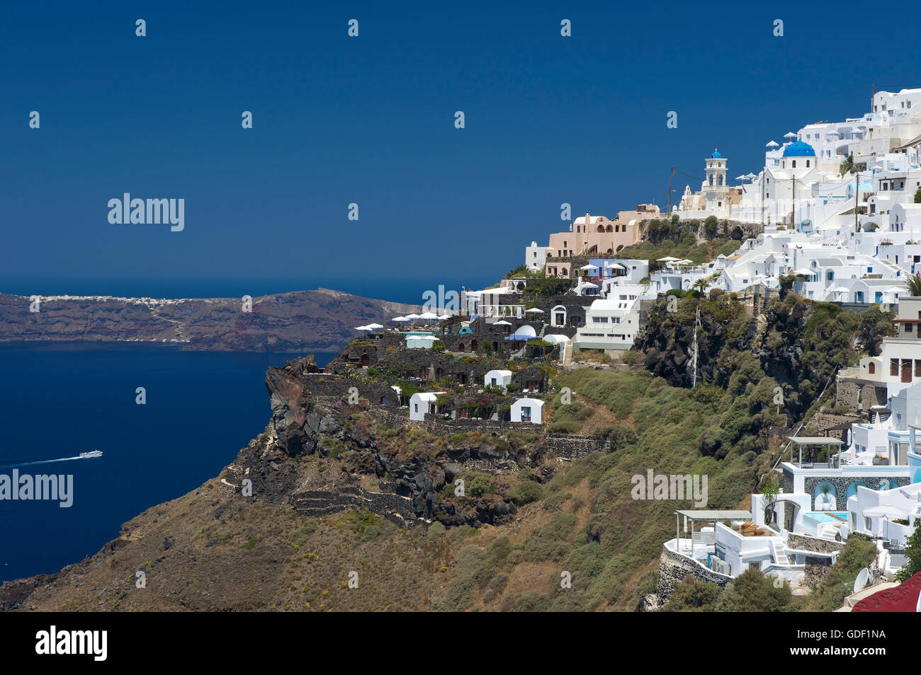 Imerovigli, Santorini, Cyclades, Greece Stock Photo