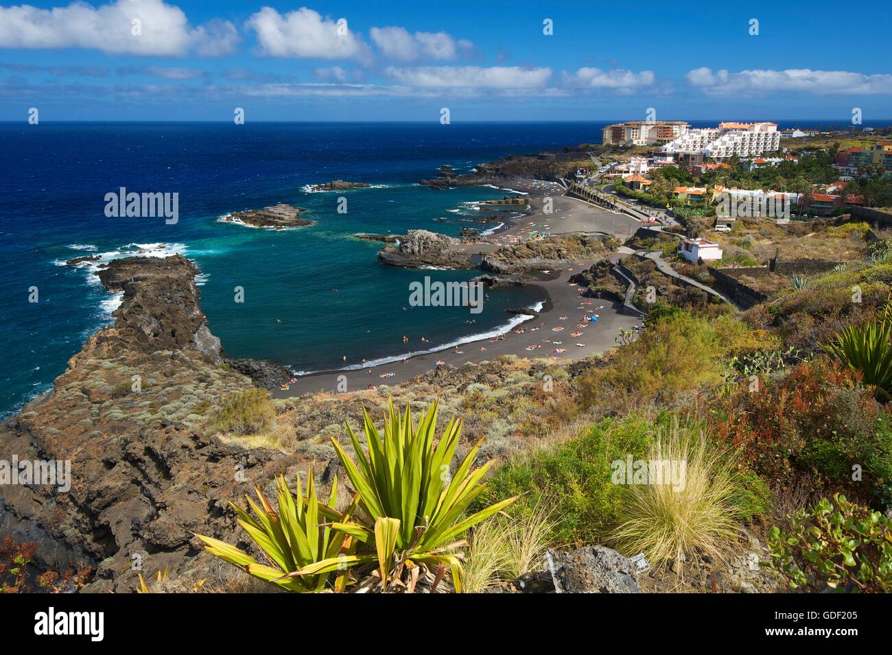 Playas de Los Cancajos, La Palma, Canaries, Spain Stock Photo