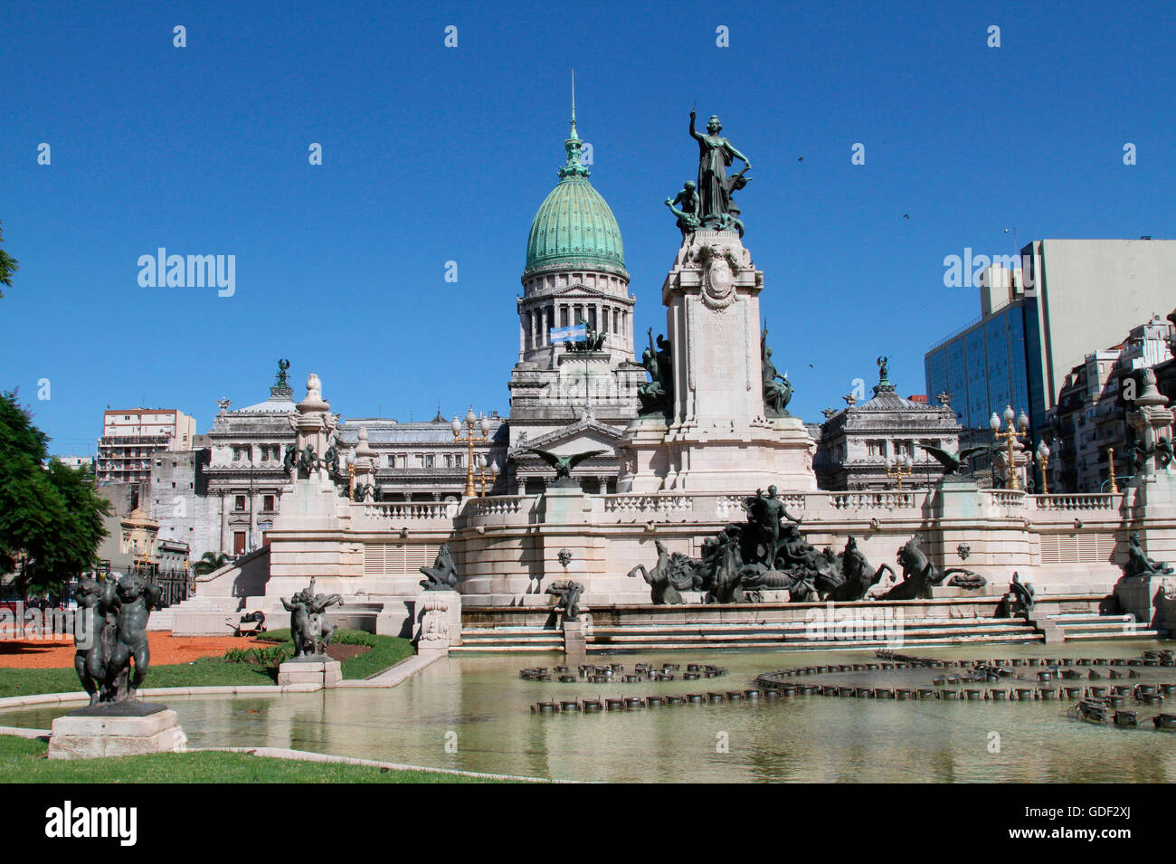 National Congres, Buenos Aires, Argentina Stock Photo