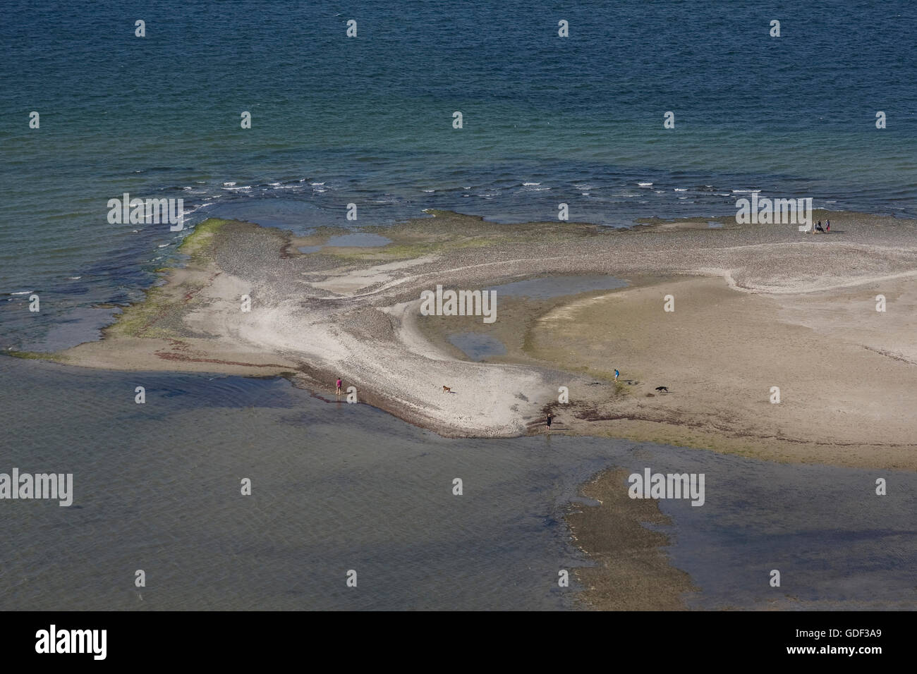 Beach, Firth of Kiel, at laboe, Schleswig-Holstein, Germany / Kiel ...