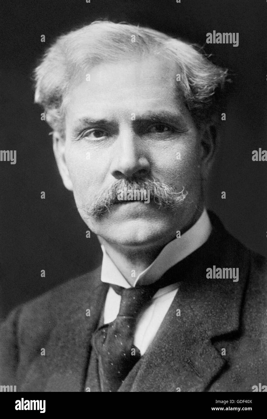 Ramsay Macdonald. Portrait of the British Labour party Prime Minister, James Ramsay MacDonald (1866-1937),  from Bain News Service, c.1925. Stock Photo