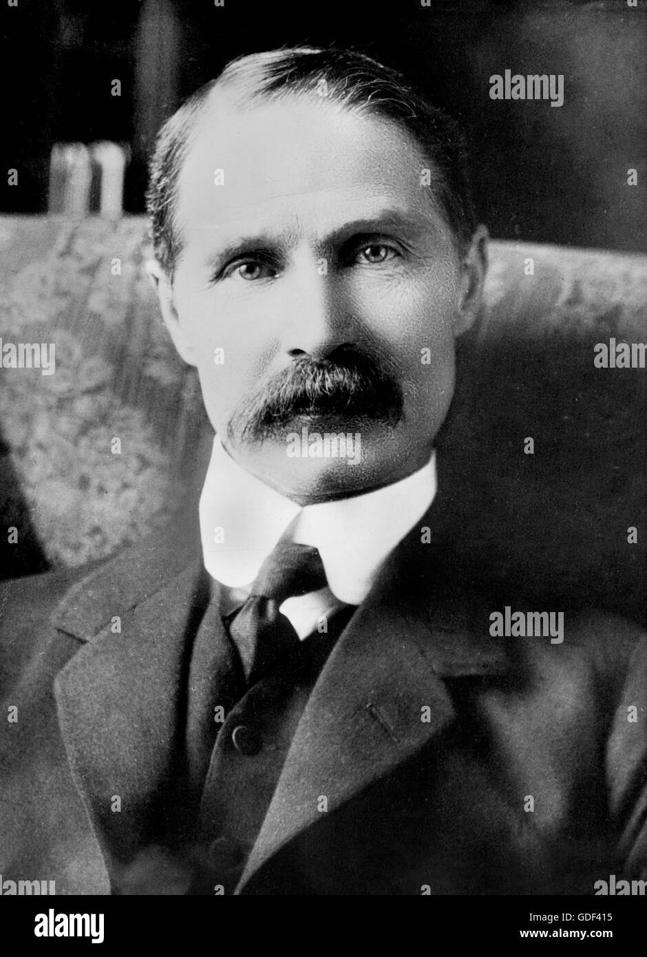 Andrew Bonar Law. Portrait of the British Conservative Prime Minister, from Bain News Service c.1916 Stock Photo