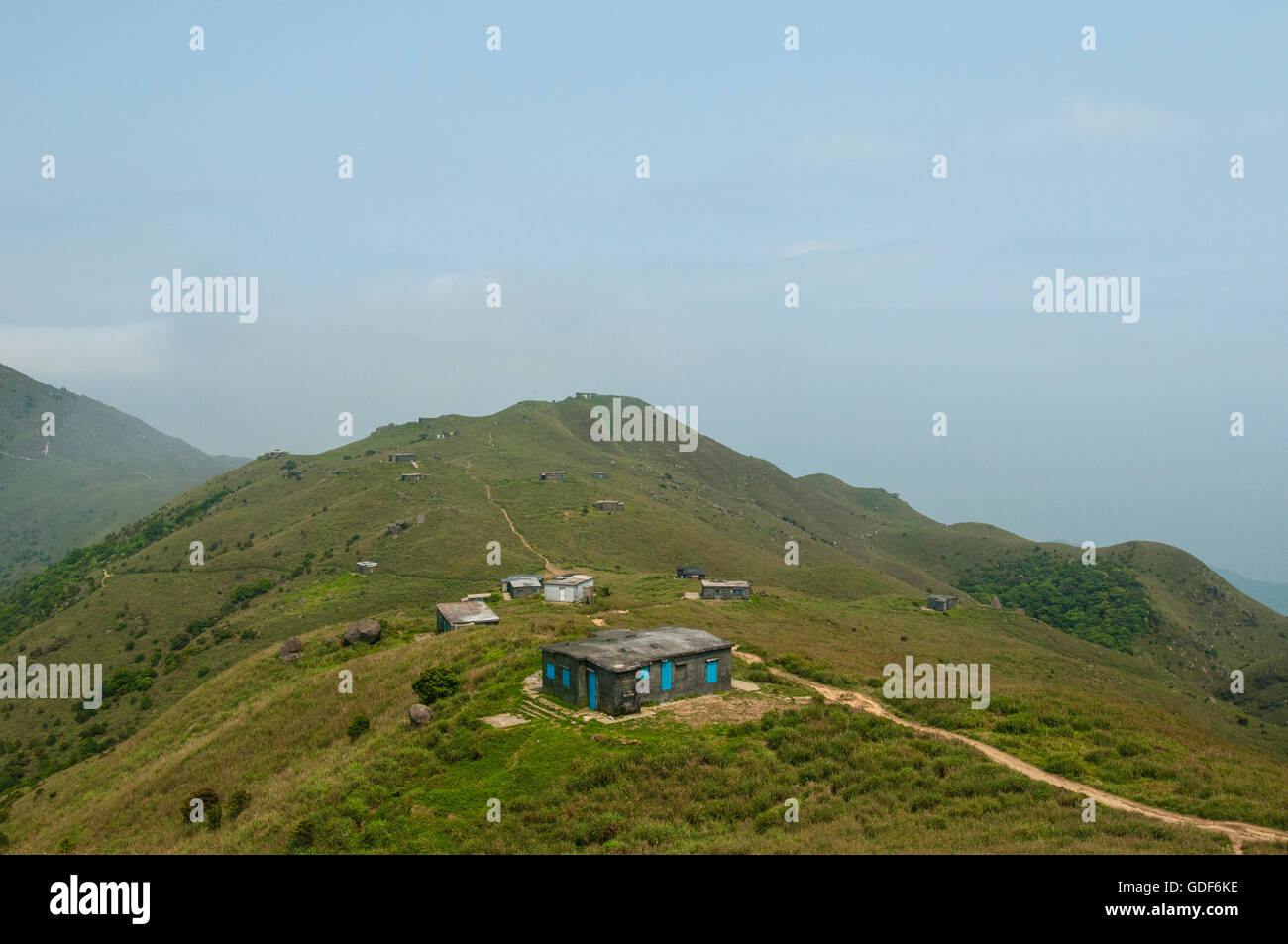 Top Of Sunset Peak Tai Tung Shan Lantau Island Hong Kong China