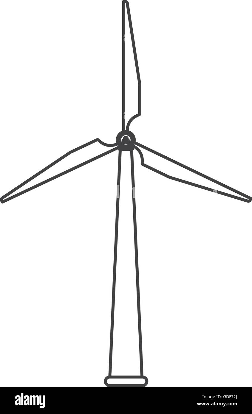 wind turbine icon Stock Vector Image & Art - Alamy