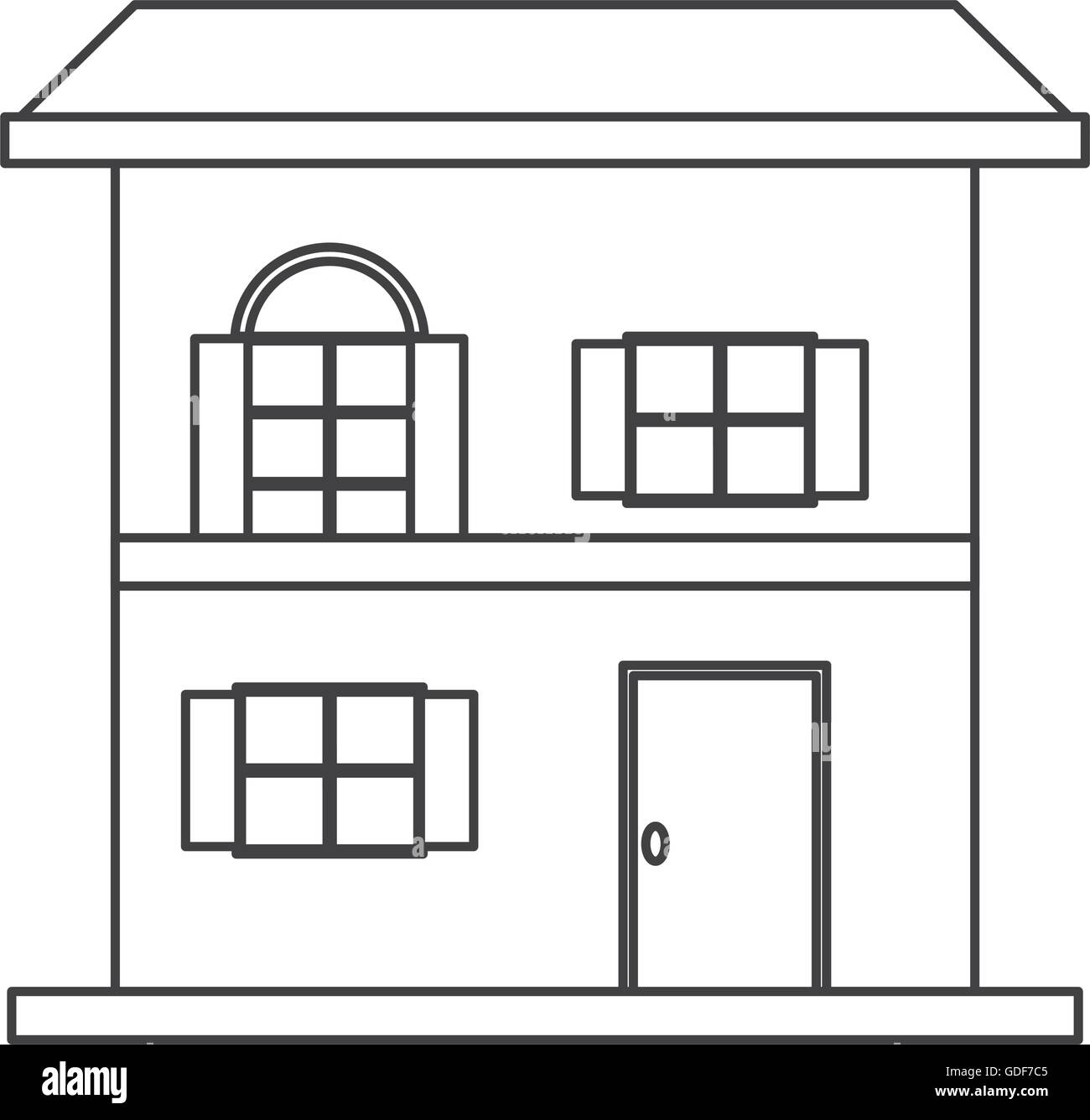 small house icon Stock Vector Image & Art - Alamy