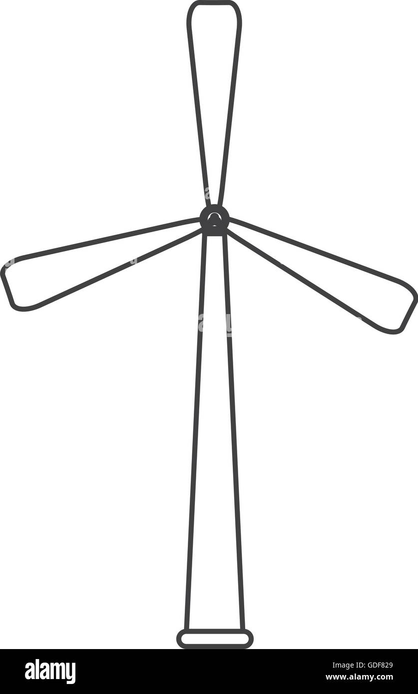 wind turbine icon Stock Vector Image & Art - Alamy